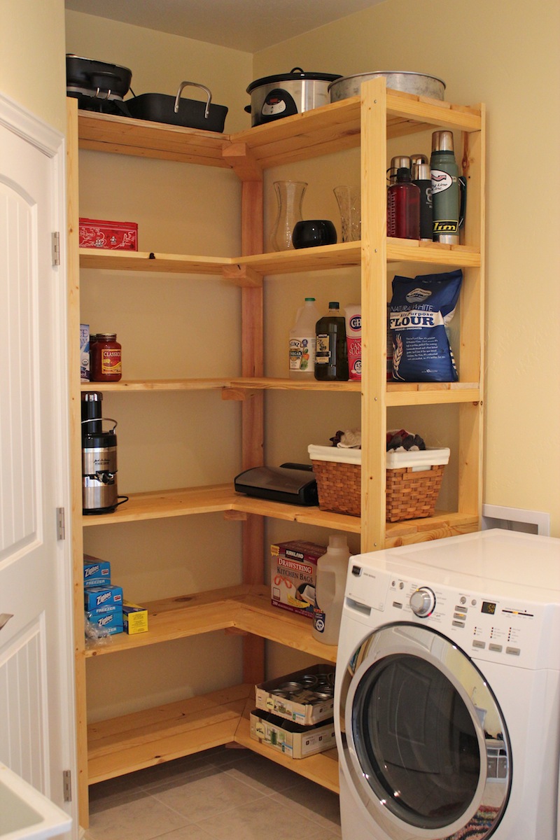Will-Built DIY Shelving cooking all the thyme